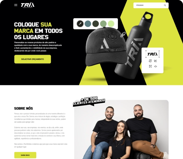 Imagem do site